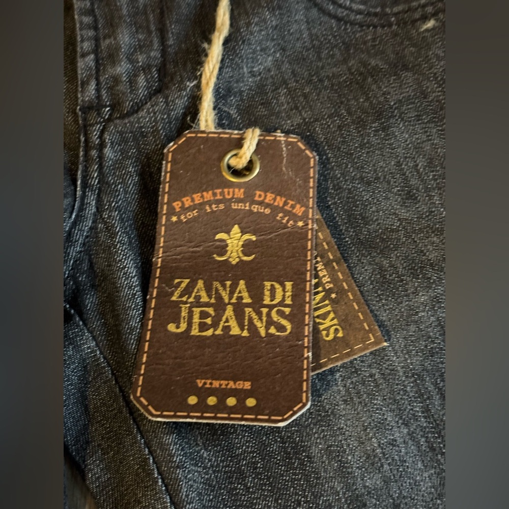 Zana Di premium denim y2k brand skinny jeans size 7 NWT - Picture 4 of 9